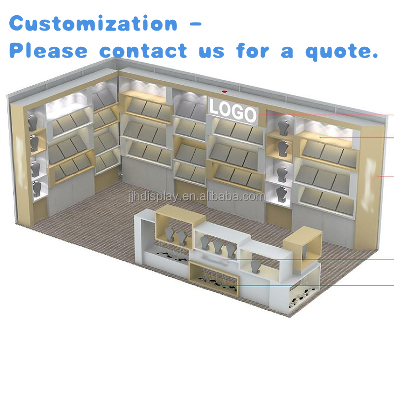 Interior Design Exhibition - 맞춤형 쇼케이스 보석 진열 인테리어 디자인