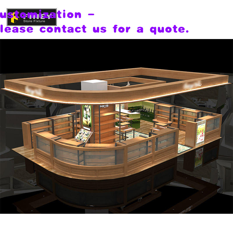Interior Design Layout - 맞춤형 화장품 키오스크 인테리어 레이아웃 장식