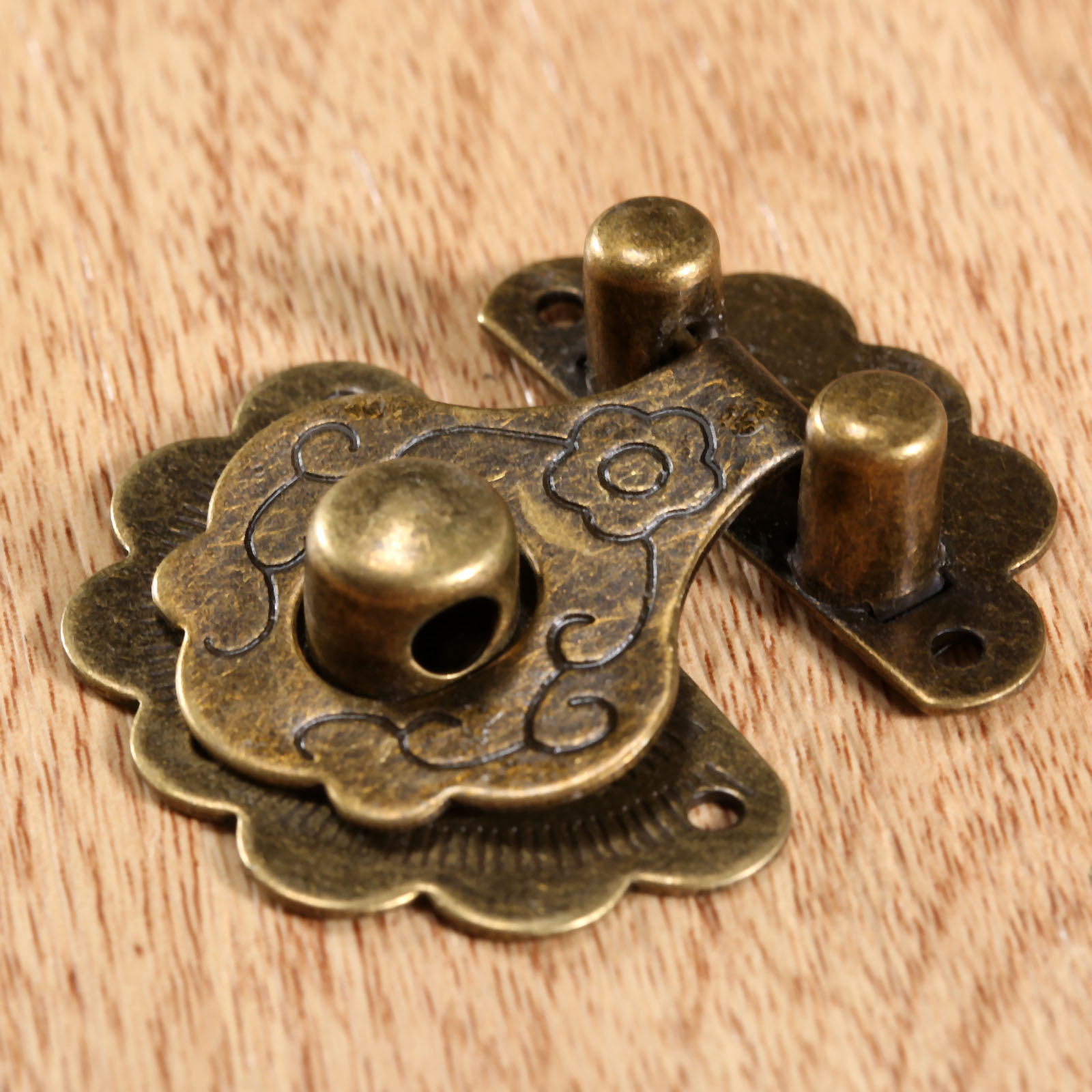 Antique Brass Hook - 골동품 청동 Hasps 잠금 장식 보석
