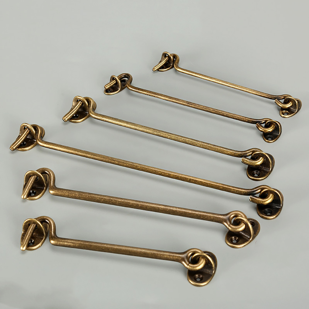 Antique Brass Hook - 황동 앤티크 창문 후크 아이 락/스크류