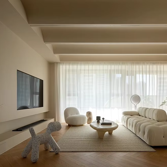 Interior Design Layout - 상하이 프랑스 스타일 인테리어 디자인 레이아웃