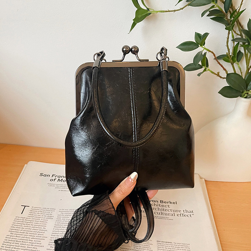 Interior Design Vintage Style - 빈티지 스타일 여성 핸드백 PU 가죽