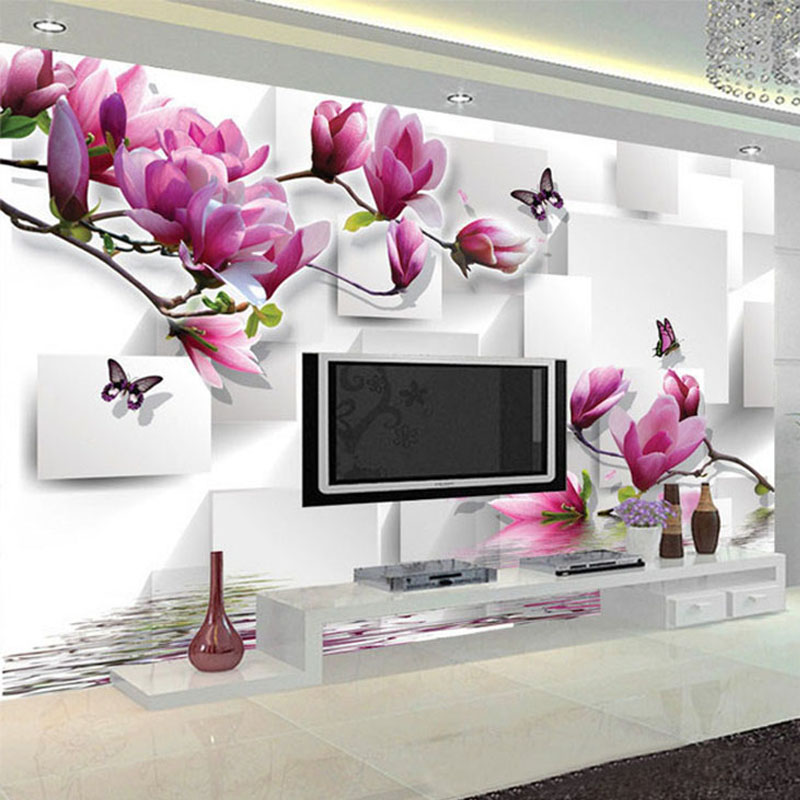 세련된 인테리어 디자인 사진 벽지 3D 스테레오 사각형 - Interior Design With Wallpaper 리뷰 및 가격
