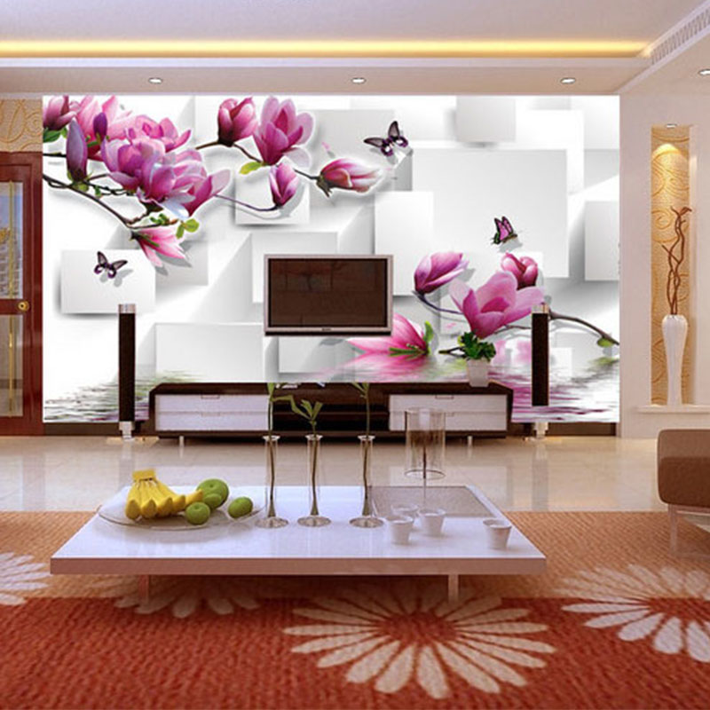 세련된 인테리어 디자인 사진 벽지 3D 스테레오 사각형 - Interior Design With Wallpaper 리뷰 및 가격