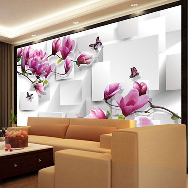 세련된 인테리어 디자인 사진 벽지 3D 스테레오 사각형 - Interior Design With Wallpaper 리뷰 및 가격