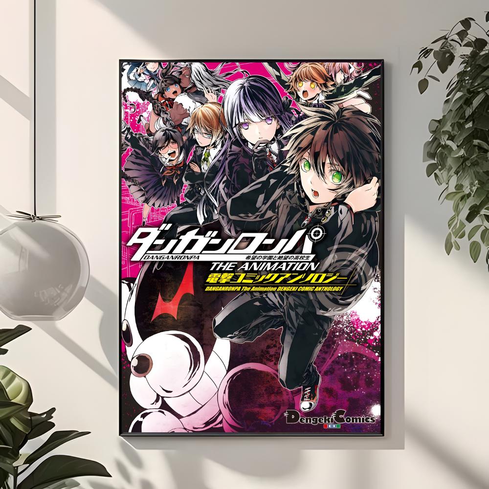 애니메이션 게임 D-Danganronpa 포스터 클래식 - Interior Design With Wallpaper 리뷰 및 가격