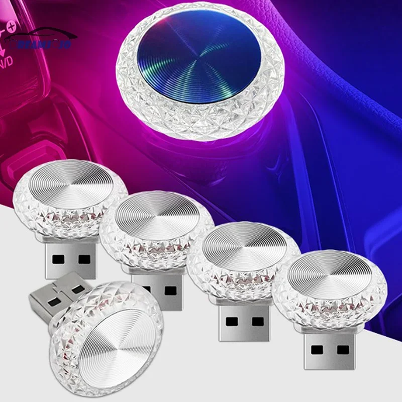 새로운 자동차 미니 LED 장식 USB 주변 조명 플러 - Interior Design Icon 리뷰 및 가격