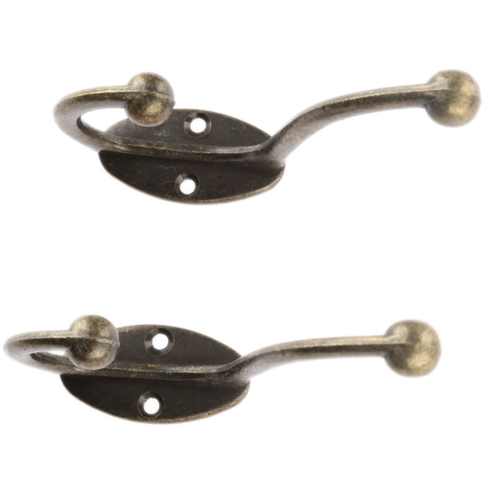 2Pcs 주방 욕실 빈티지 청동 단일 후크 금속 벽 마 - Antique Brass Hook 리뷰 및 가격