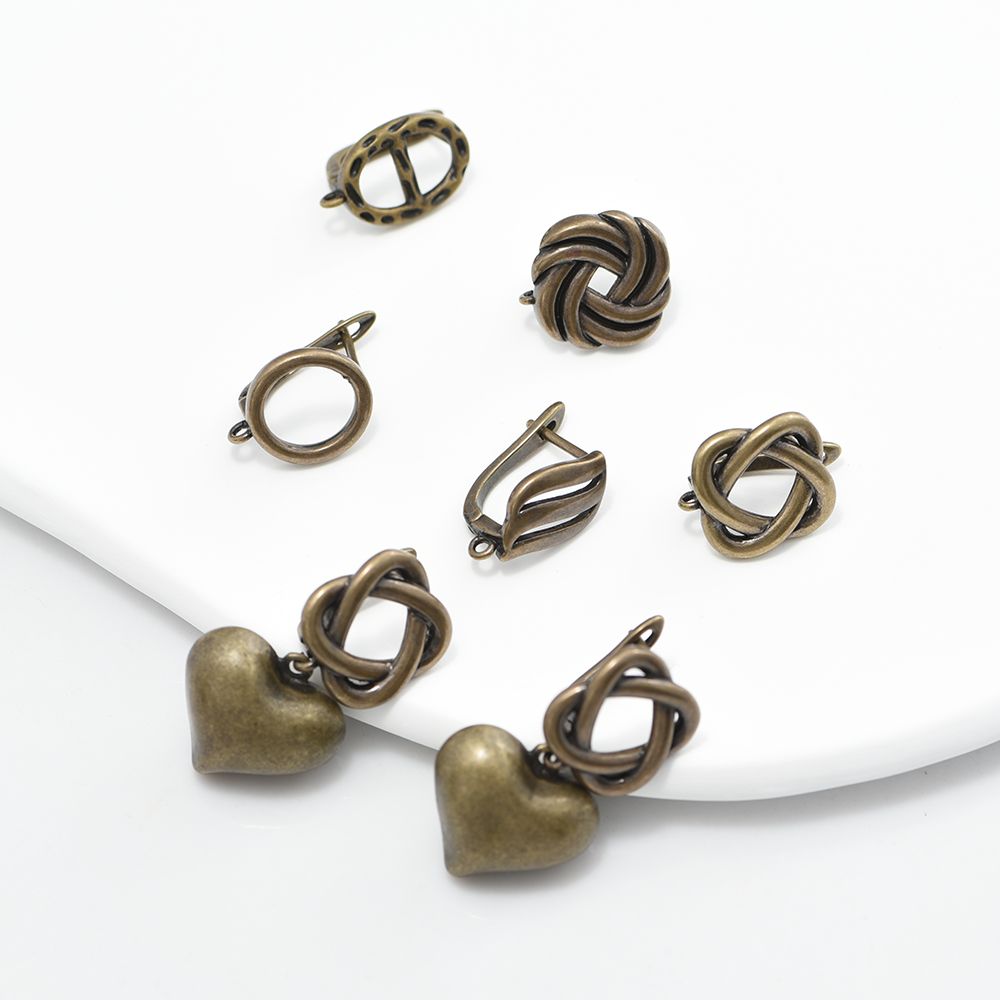 여성용 귀걸이 걸쇠 후크 액세서리, DIY 귀걸이 쥬얼 - Antique Brass Hook 리뷰 및 가격