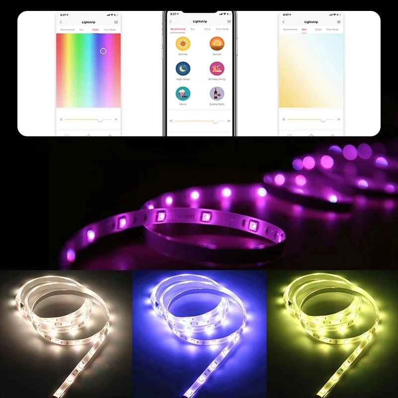 글로벌 버전 예라이트 오로라 스마트 라이트 스트립 1S - Yeelight Light Lightstrip 리뷰 및 가격