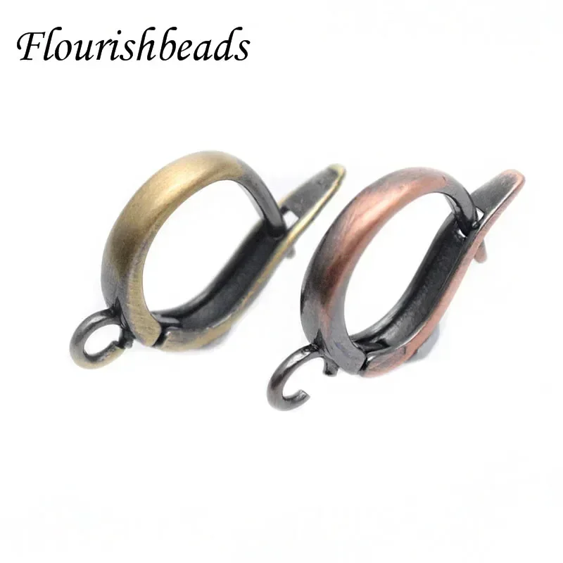 앤티크 구리 청동 금속 황동 원형 귀걸이 후크, 이어  - Antique Brass Hook 리뷰 및 가격