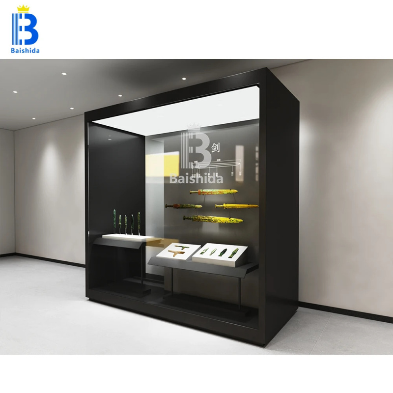 맞춤형 앤틱 예술 유화 박물관 전시 캐비닛(LED 조명 - Interior Design Exhibition 리뷰 및 가격